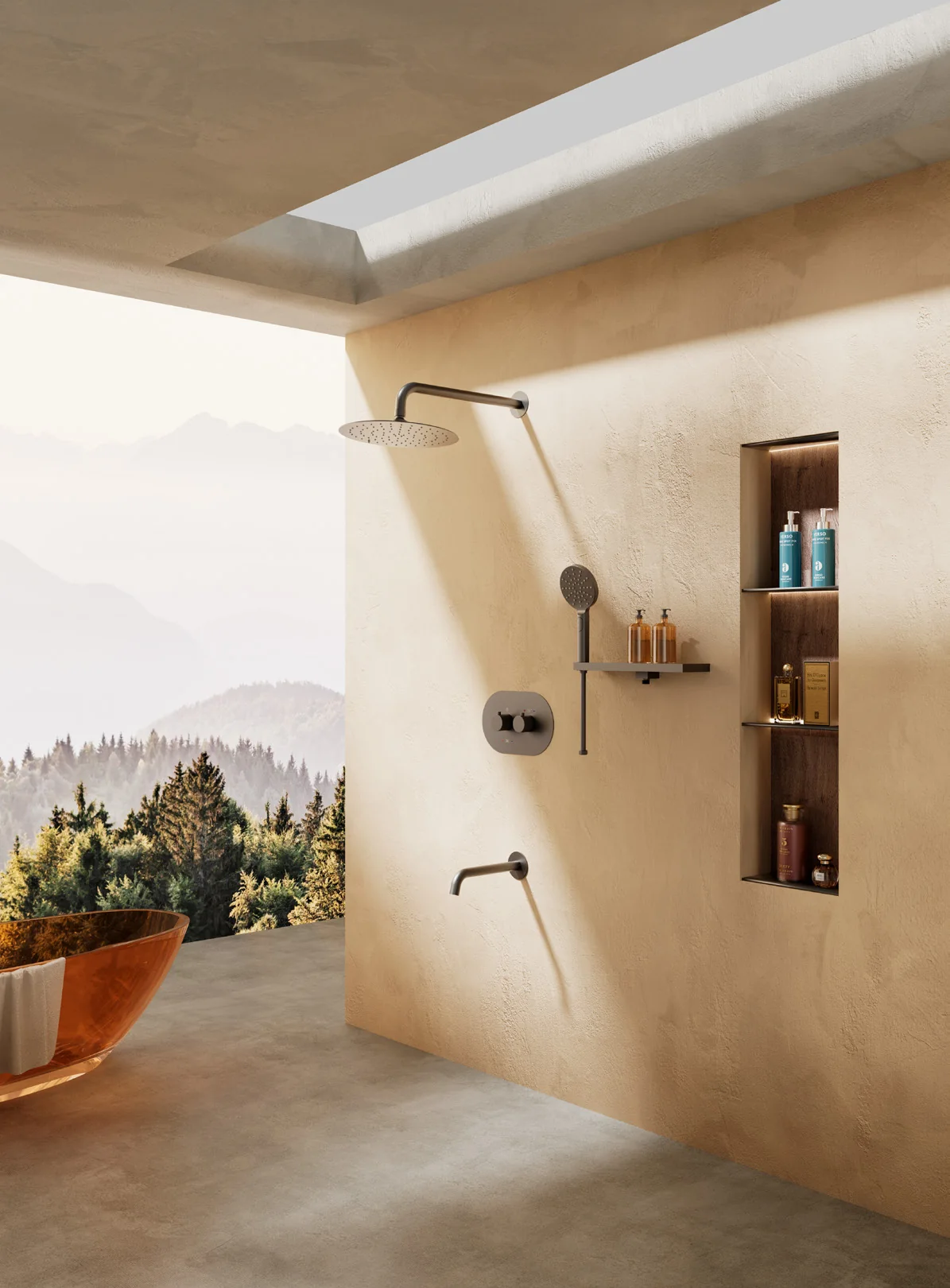 Concealed Thermostatic Shower Systems