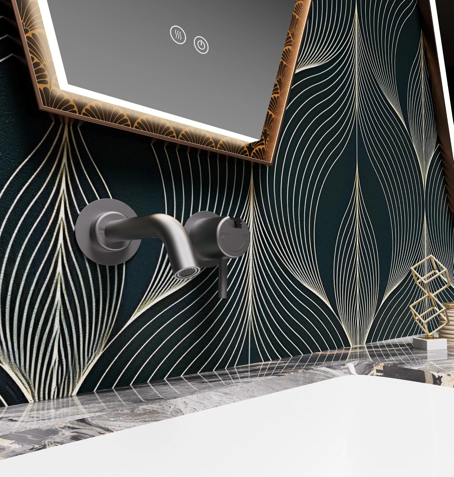 Wall-mounted Basin Mixers